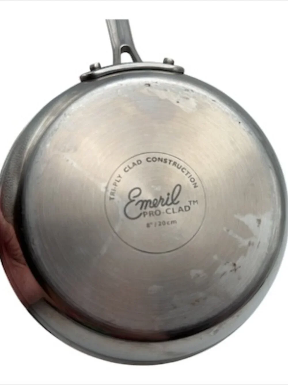 EMERIL‎ Pro Clad Frying Saute Pan Skillet Stainless Steel 8 inch EUC